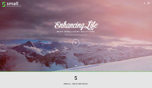 Small Beginnings WordPress theme